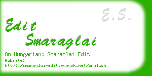 edit smaraglai business card